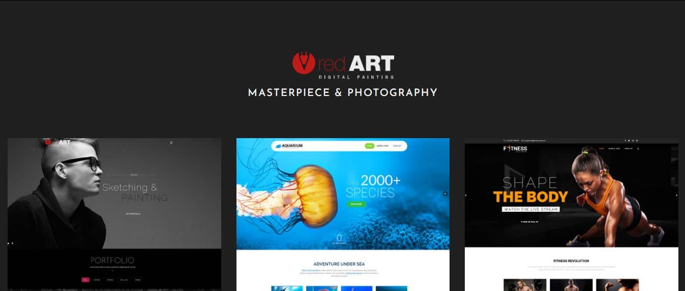 Best WordPress Templates for Artists Webagency.expert